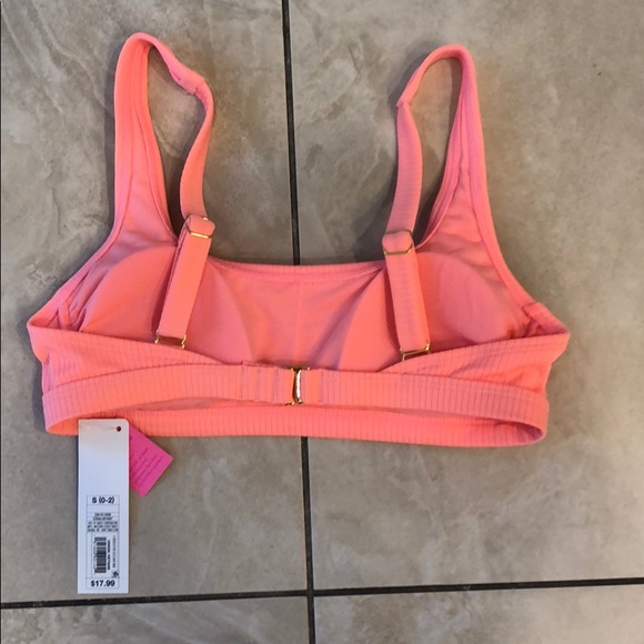 Sustainably Made Ribbed Bralette Bikini Top - Picture 7 of 8